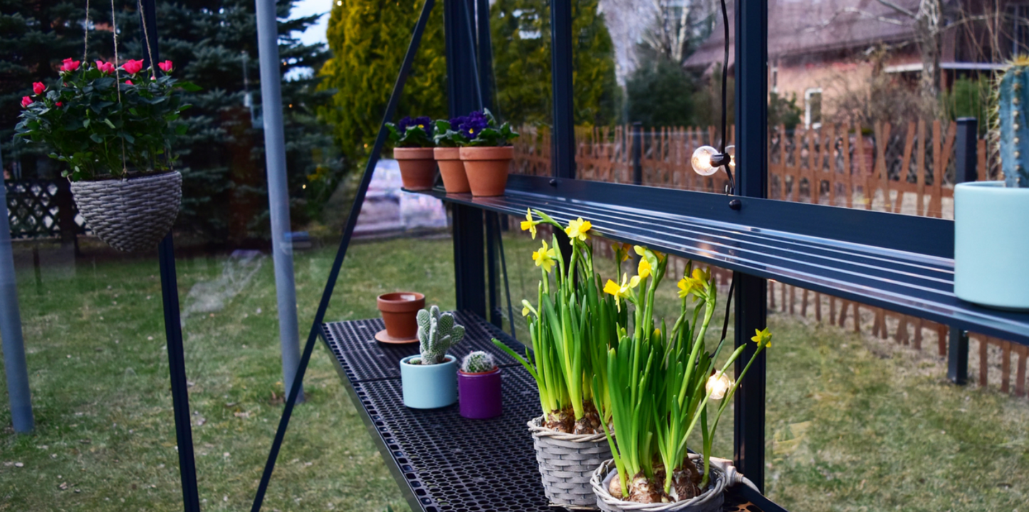 ALU-SHELF 20 - Greenhouse shelf (D-20 cm)