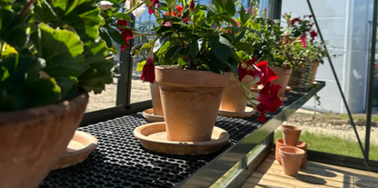 ALU-SHELF 40 - greenhouse shelf (D-40 cm)