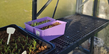 ALU-SHELF 40 - greenhouse shelf (D-40 cm)